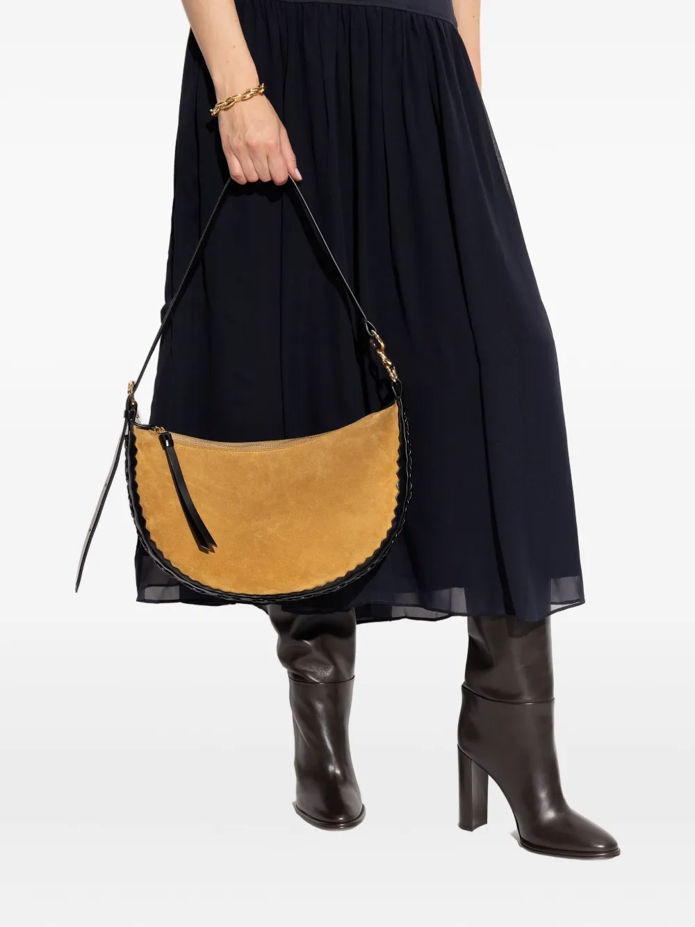 Ulla Johnson leather shoulder bag - Beige