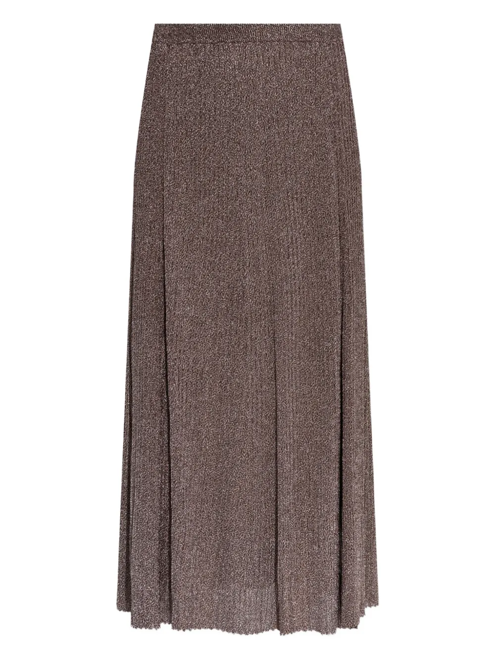 Ulla Johnson lurex midi skirt | Brown | Image 1