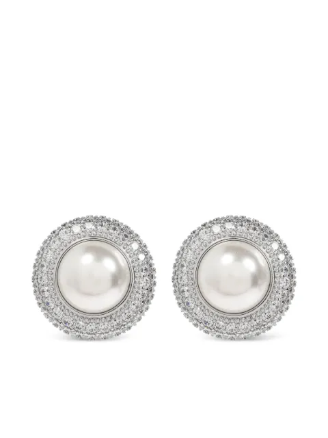 Self-Portrait aretes con detalles de cristal