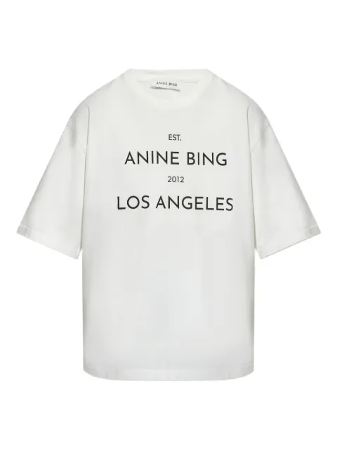 ANINE BING logo-print T-shirt