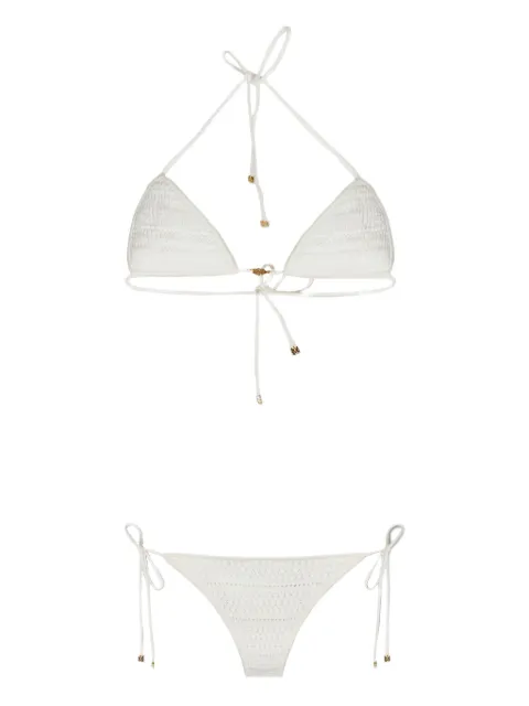 AMIRI crochet triangle bikini