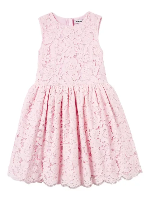 Self-Portrait Kids Kleid mit Spitzenstickerei