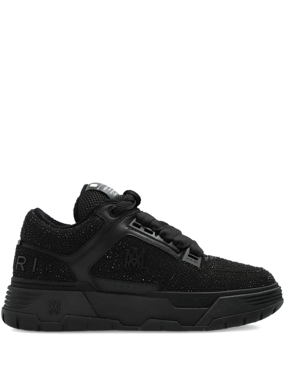 AMIRI MA-1 crystal-embellished sneakers Zwart