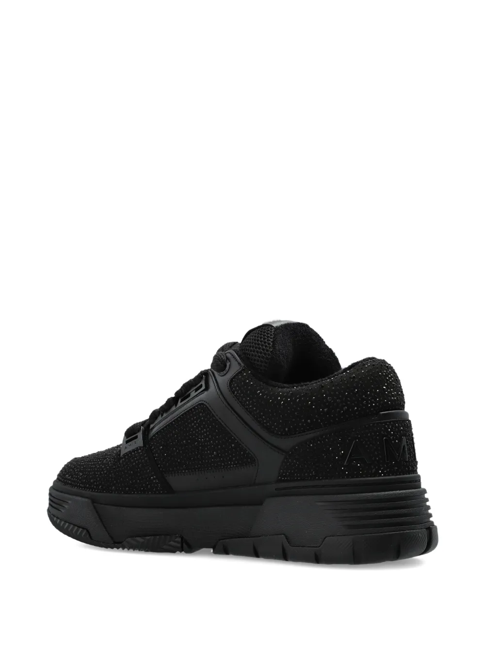 AMIRI MA-1 crystal-embellished sneakers Black