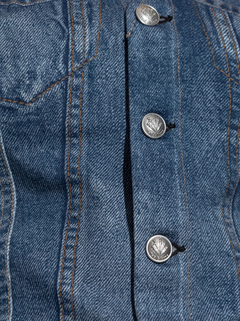 rag & bone Miramar Isabella gilet Blauw