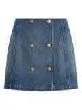 Ulla Johnson button-embellished denim skirt - Blue