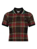 Vivienne Westwood plaid short-sleeve polo shirt - Red