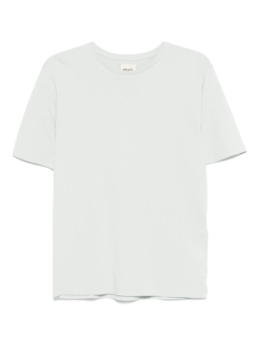 KHAITE Katoenen T-shirt Blauw