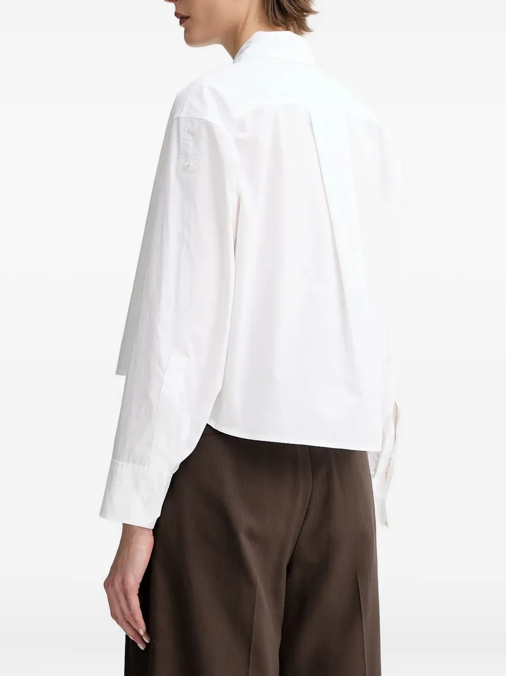 A.L.C. Cropped blouse Wit