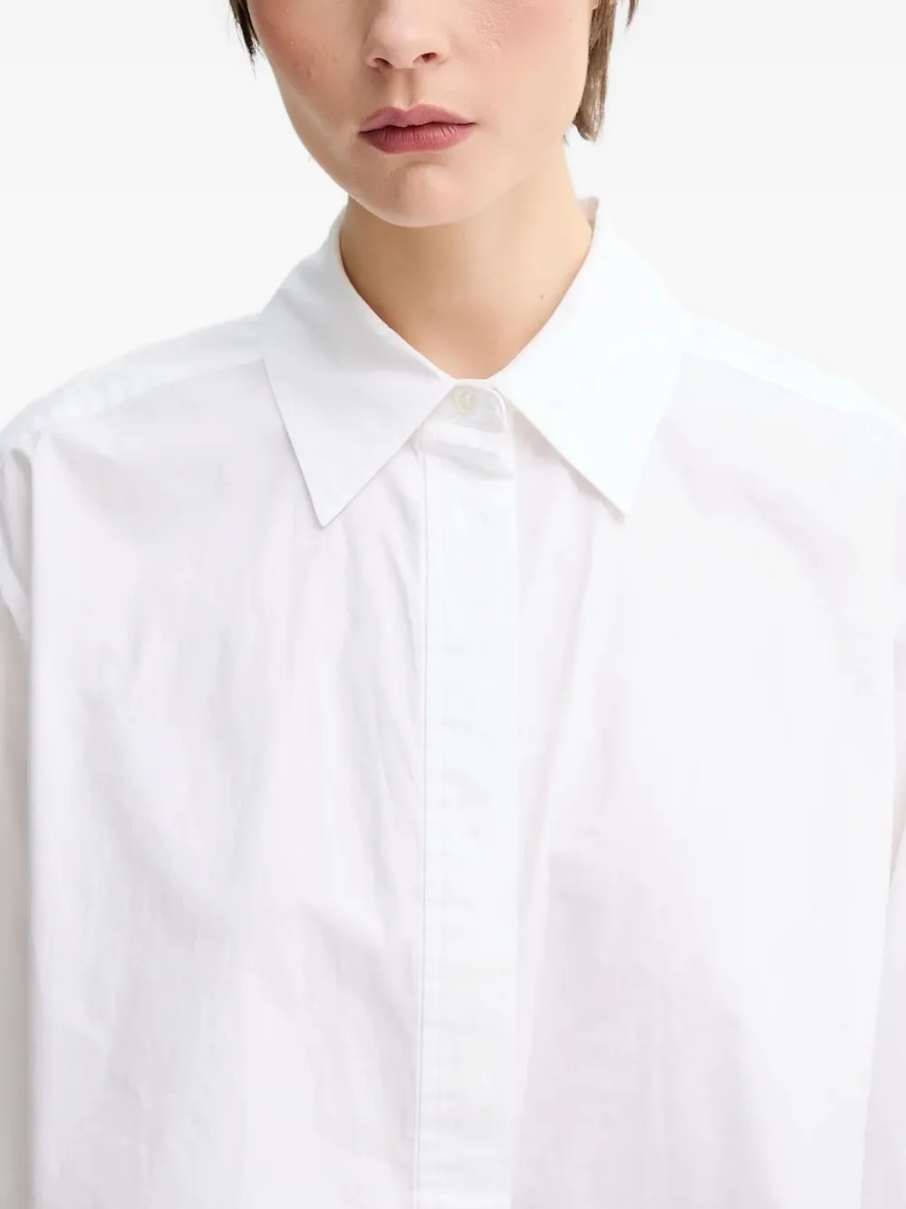 A.L.C. Cropped blouse Wit