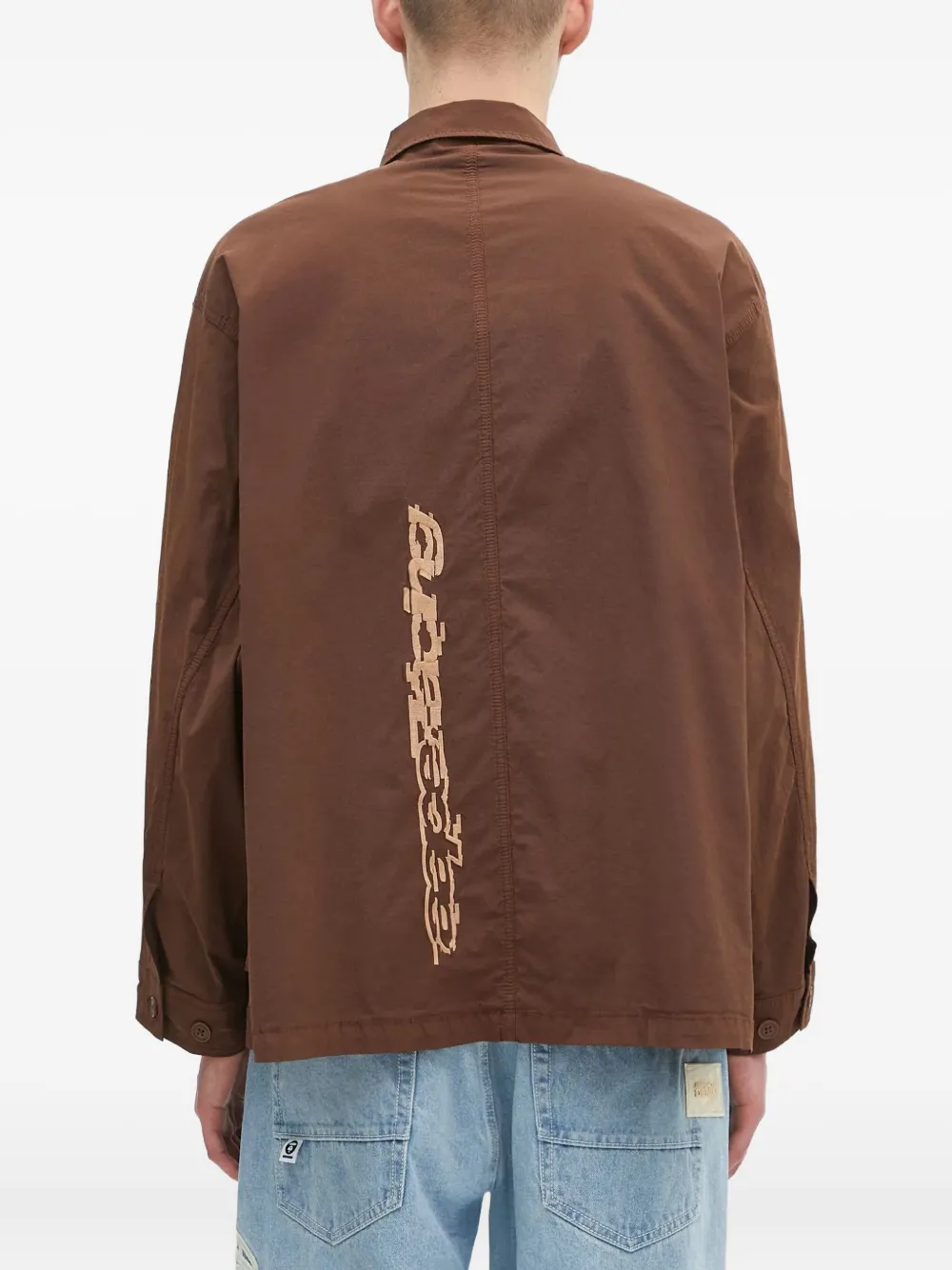 AAPE BY *A BATHING APE cargo-pocket overshirt Bruin