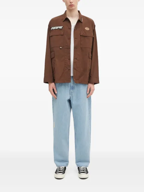 AAPE BY *A BATHING APE® cargo-pocket overshirt