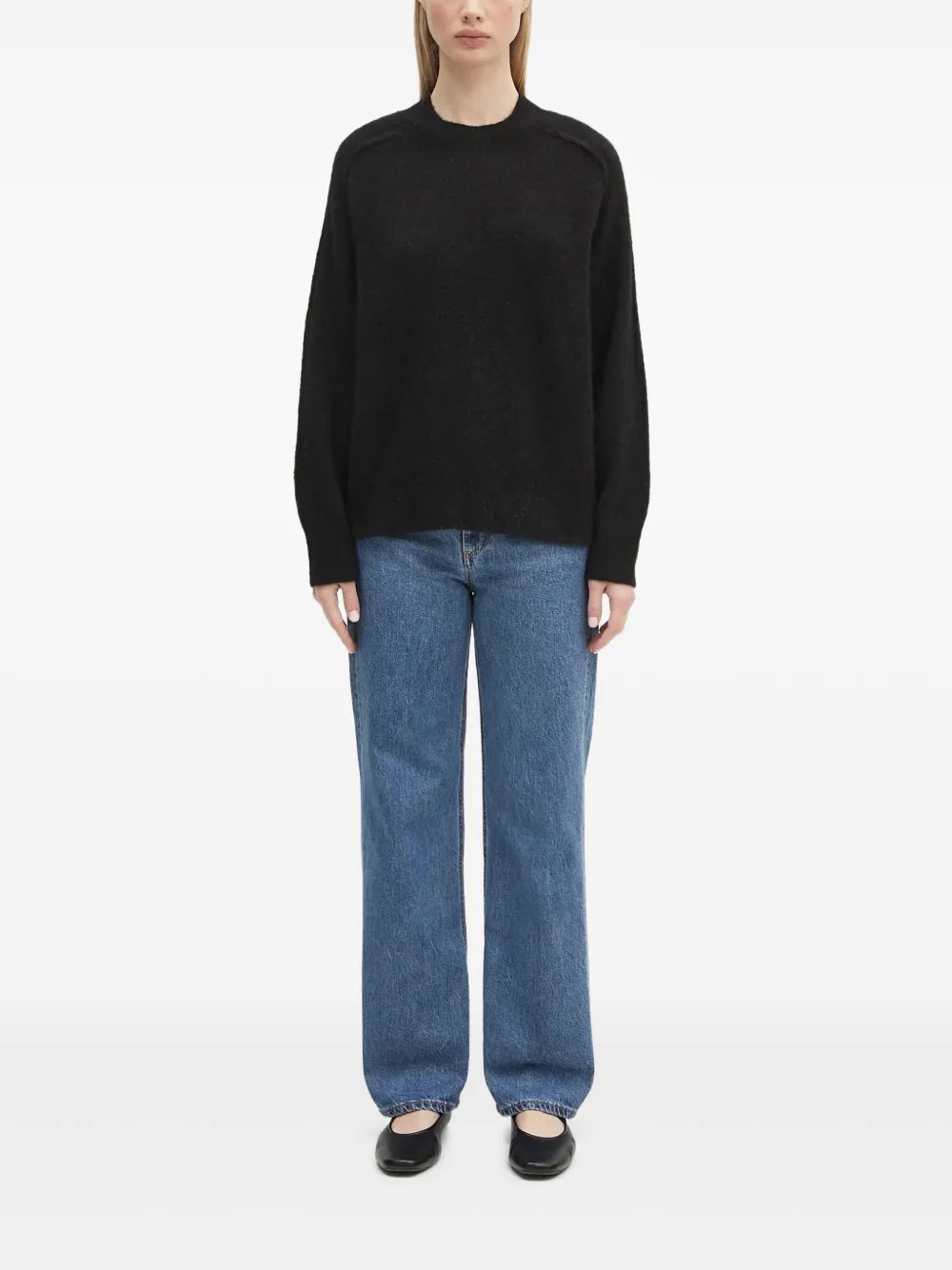 A.P.C. Naomie round-neck wool sweater | Black | Image 1