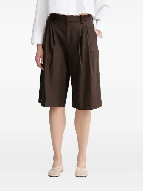 A.L.C. pleated side-pockets shorts