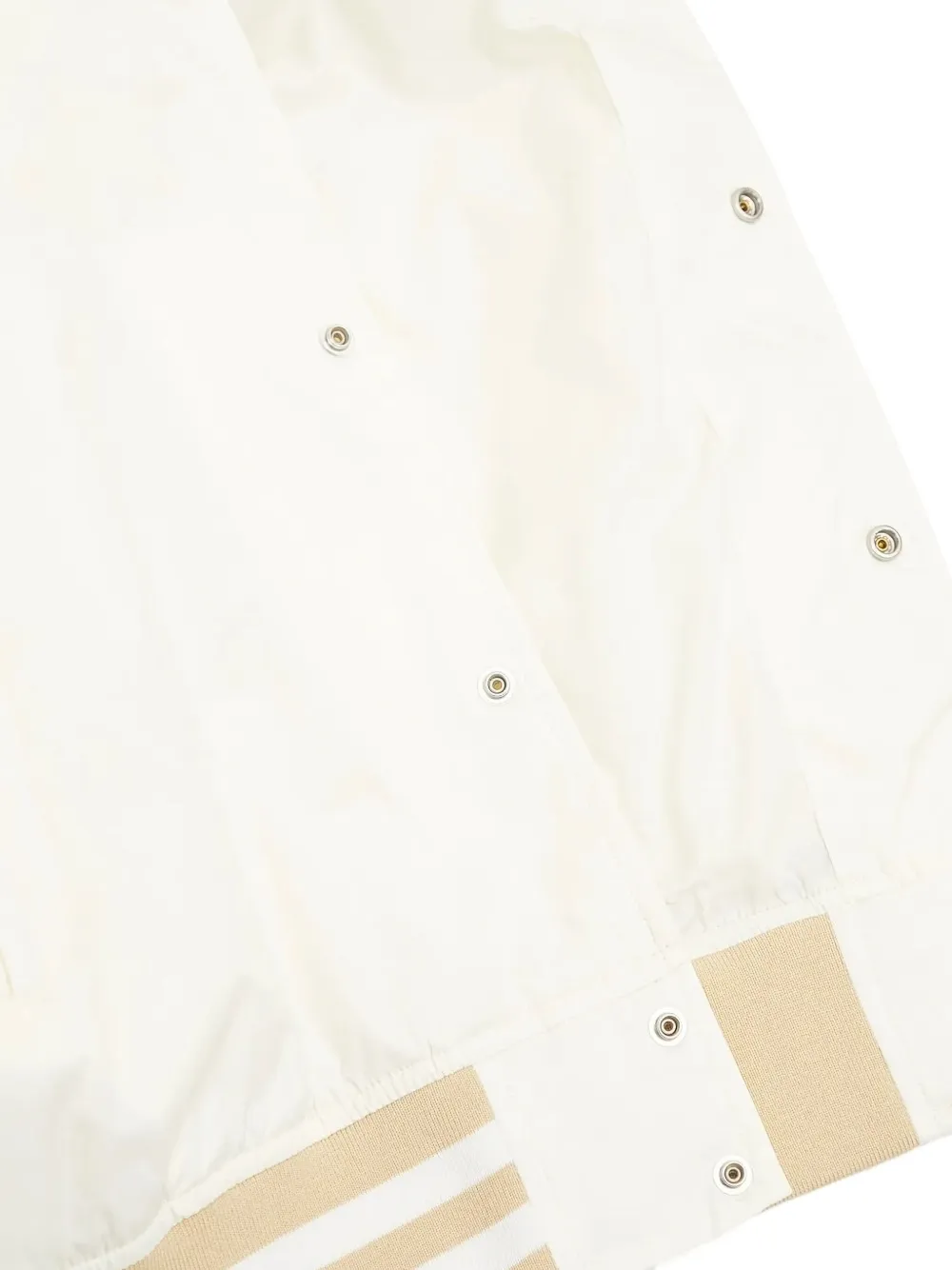 AAPE BY *A BATHING APE Now embroidered bomber jacket Beige
