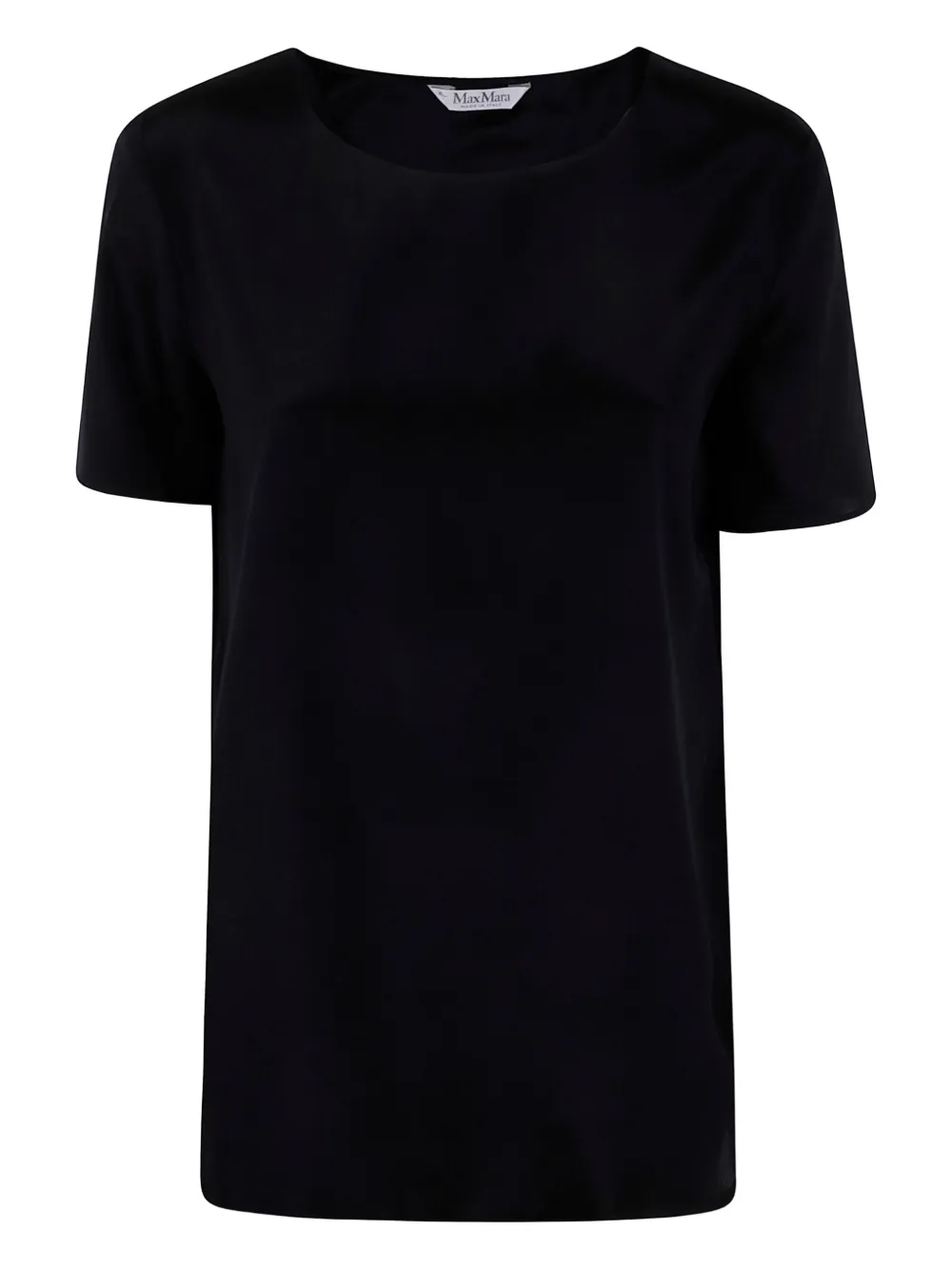 Max Mara Top met korte mouwen Zwart