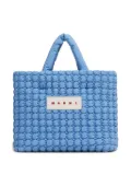 Marni padded tote bag - Blue