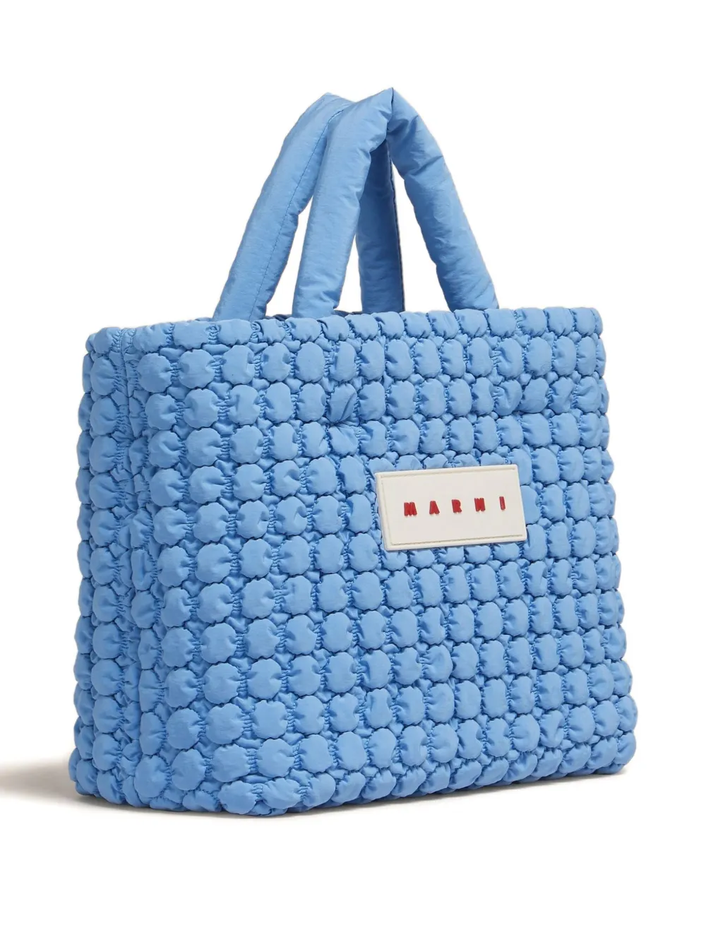 Marni Gewatteerde shopper Blauw