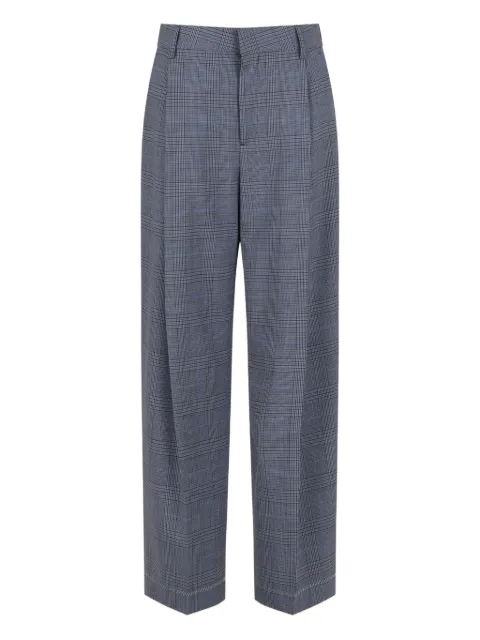 Marni pantalones con motivo de cuadros príncipe de Gales