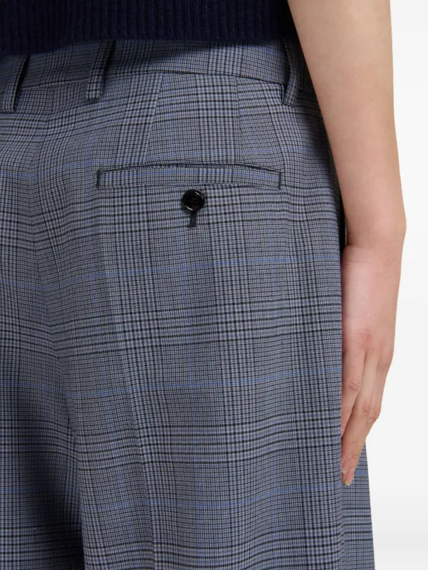 Marni チェック パンツ | ニュートラル | FARFETCH JP