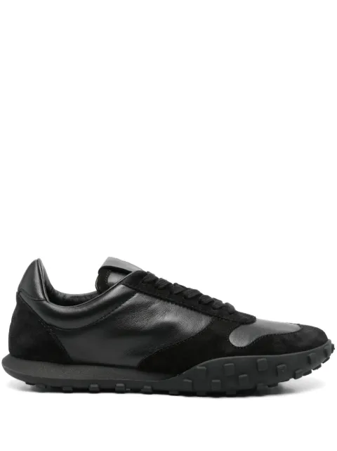 Jil Sander leather lace-up sneakers