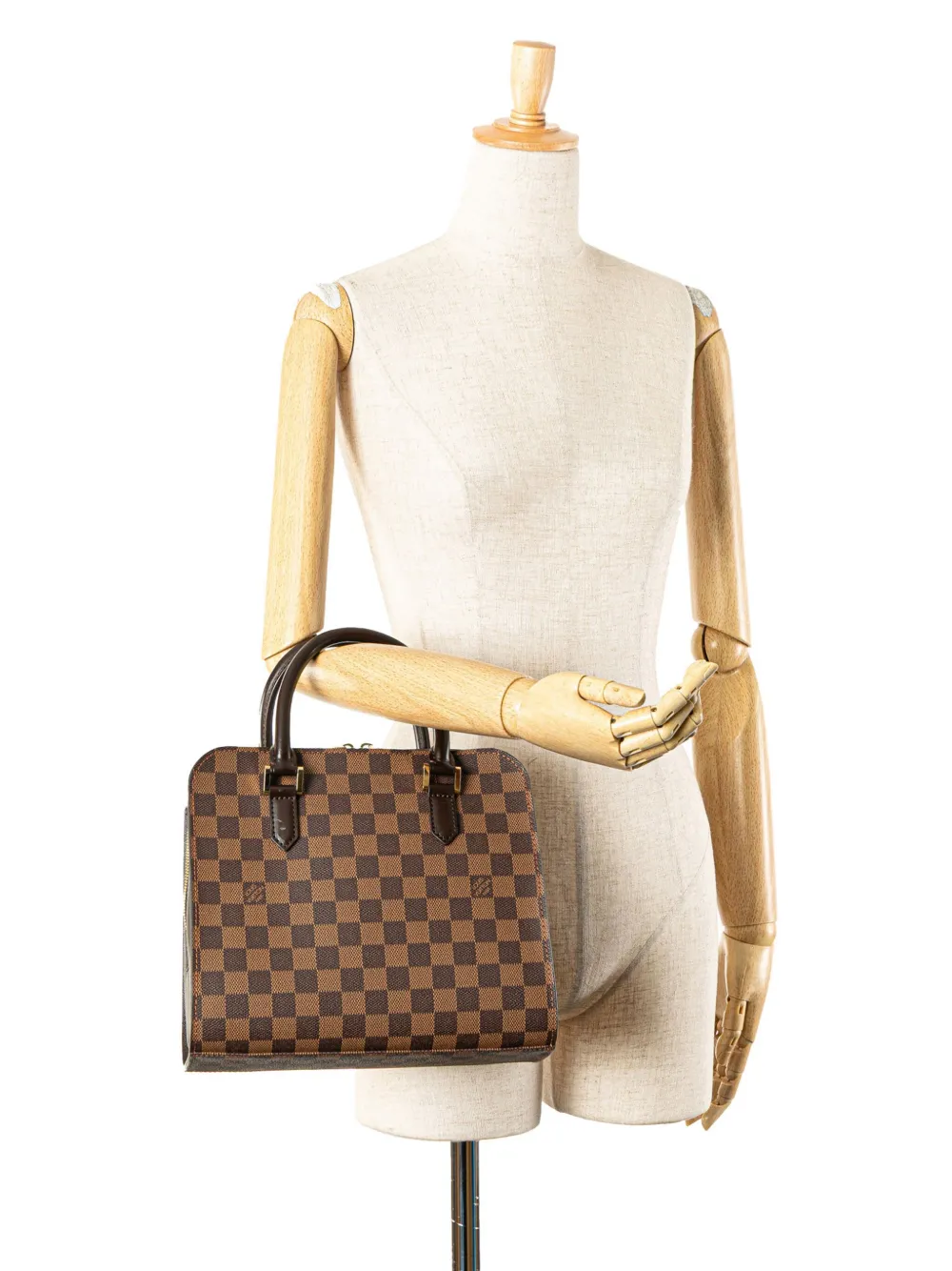 Louis Vuitton Pre-Owned 1998 Damier Ebene Triana handbag | Pre-Owned | Image 2