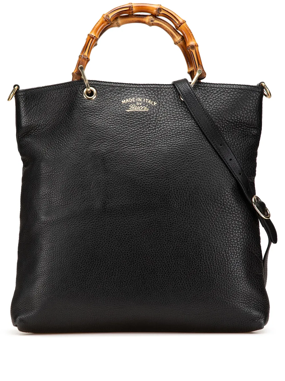 Gucci Pre-Owned 2000-2015 Tall Leather Bamboo Shopper Tote satchel - Gucci Pre-Owned 2000-2015 Tall Leather Bamboo Shopper Tote satchel -