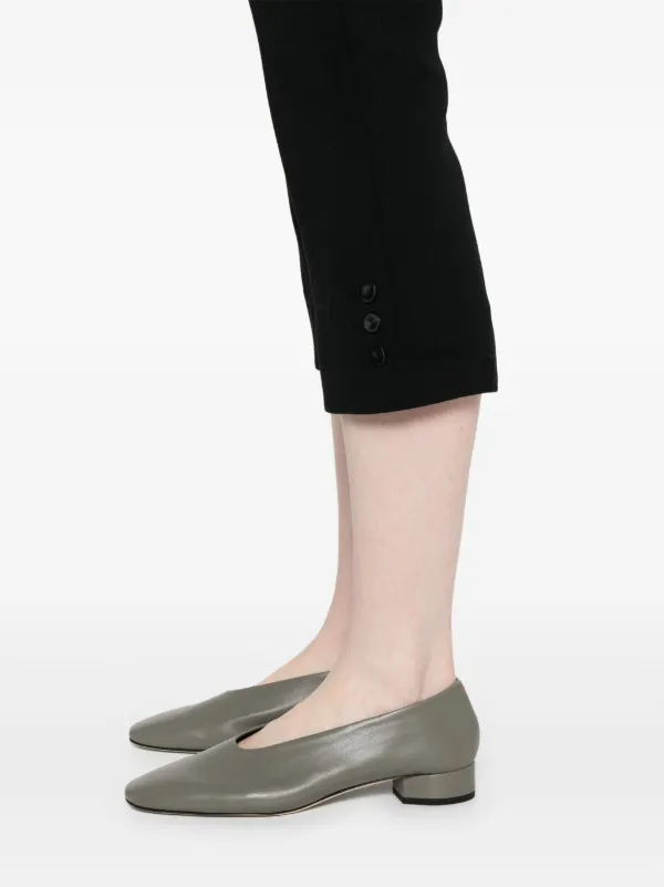 【VICTORIA BECKHAM】ギャザー コットン ストレートパンツ 関税込□Victoria Beckham□ギャザーコットンストレートパンツ