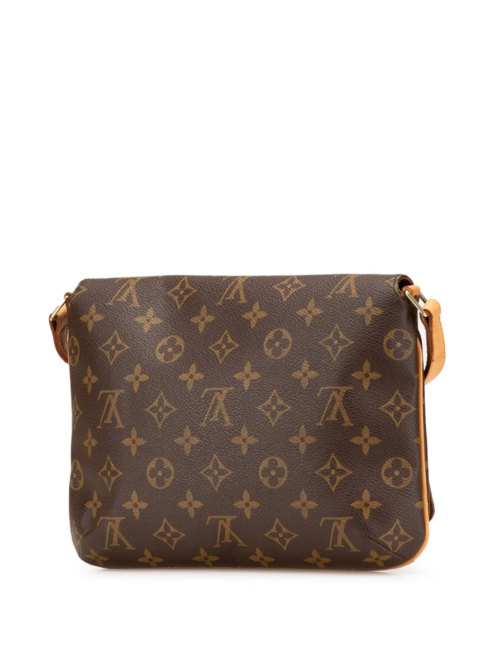 Pre-owned Louis Vuitton 2001 Monogram Musette Tango Short Strap Shoulder Bag