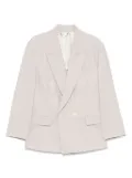 Victoria Beckham double-breasted blazer - Neutrals