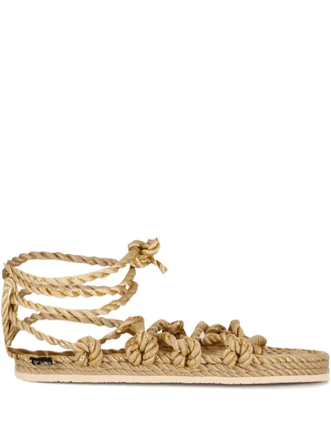 Nomadic State of Mind rope-tie flat sandals