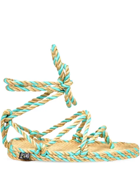 Nomadic State of Mind rope-tie sandals