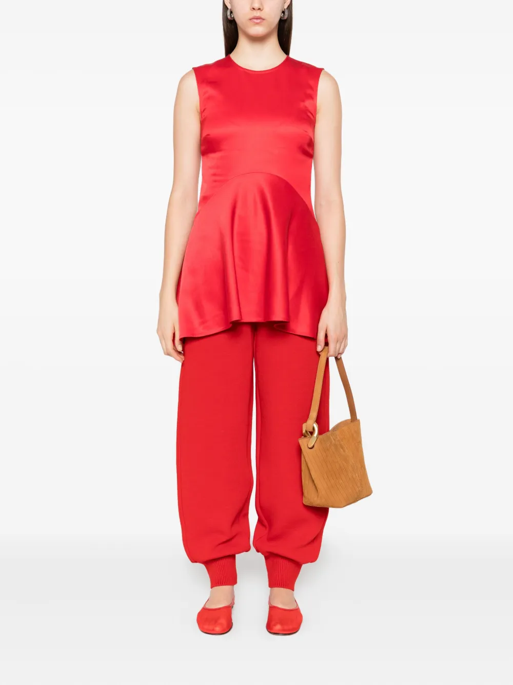 JW Anderson sleeveless asymmetric blouse | Blouses | Image 2