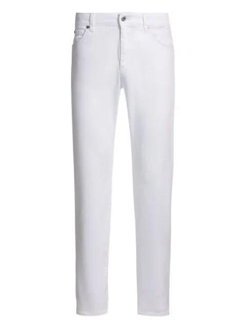 BOSS straight-leg cotton jeans