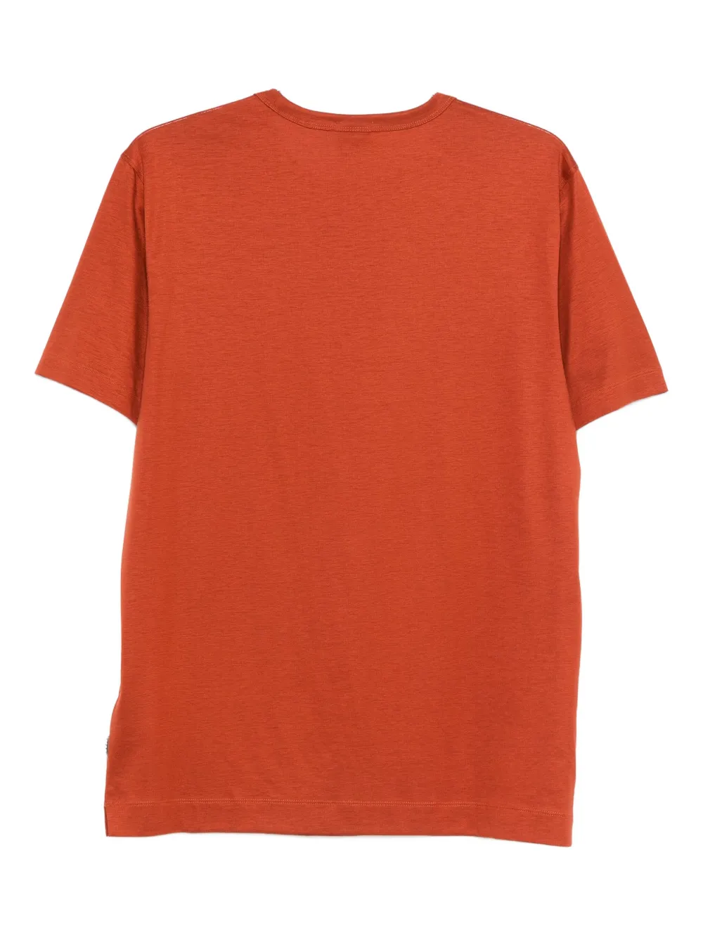 BOSS crew-neck t-shirt Rood