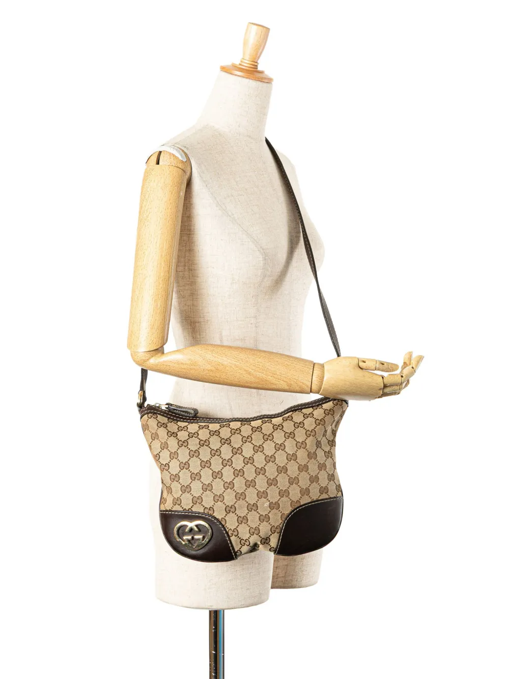 Gucci Pre-Owned bolsa crossbody Canvas Half Moon 2000-2015 | Estilos de archivo | Image 2