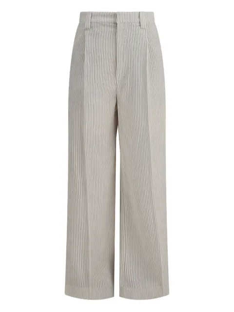 Brunello Cucinelli corduroy wide-leg trousers