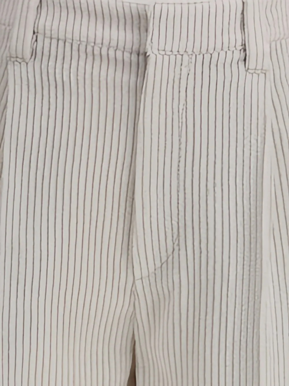 Brunello Cucinelli corduroy wide-leg trousers Beige