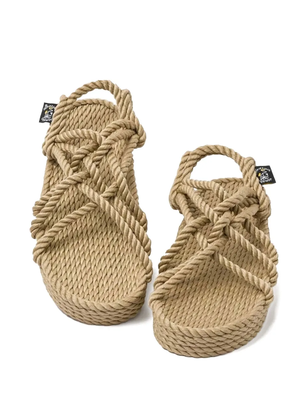 Nomadic State of Mind rope platform sandals Neutrals
