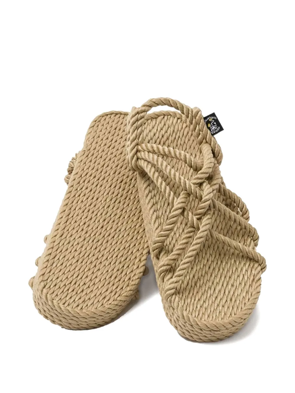 Nomadic State of Mind rope platform sandals Neutrals