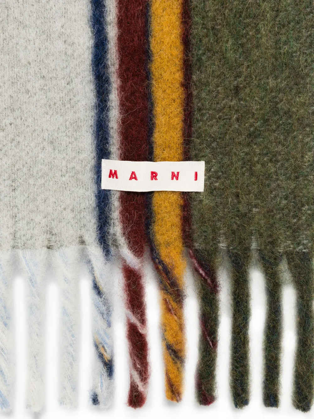 Marni logo-patch scarf | Image 2