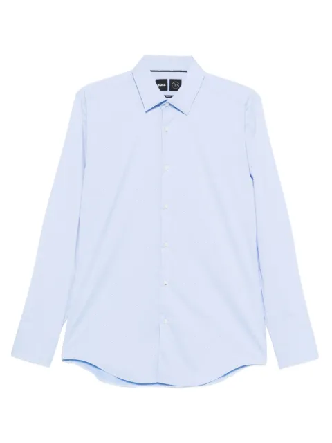 BOSS long-sleeved button-up shirt