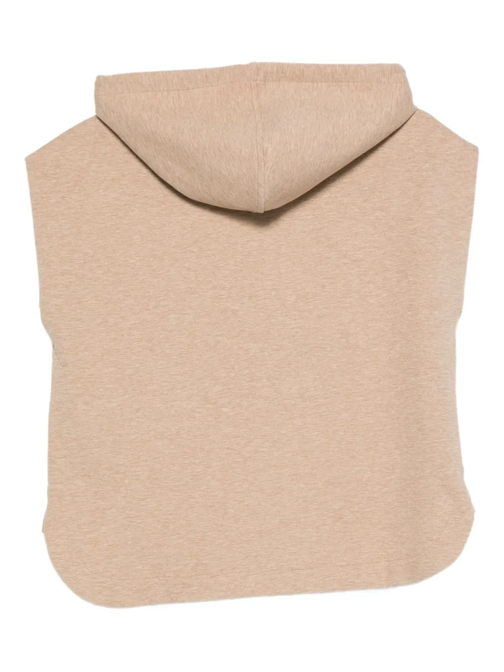 BOSS Mouwloze hoodie Beige