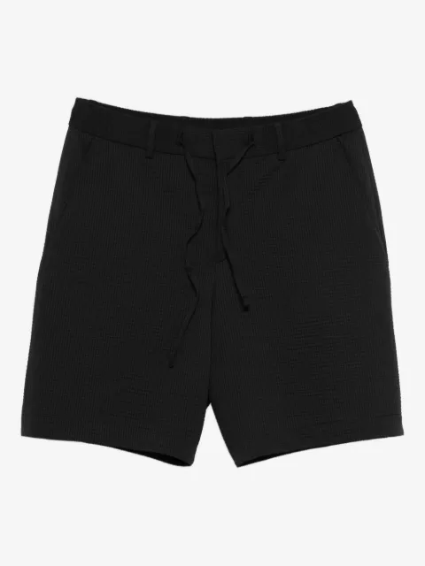 BOSS textured drawstring shorts