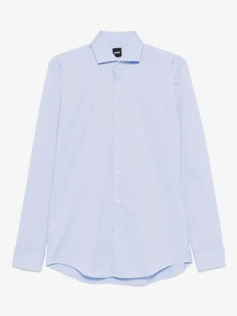 BOSS camisa texturizada