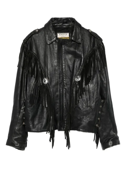 A.N.G.E.L.O. Vintage Cult 1990s fringed leather jacket