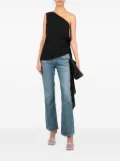 Givenchy one-shoulder laser-cut top - Black