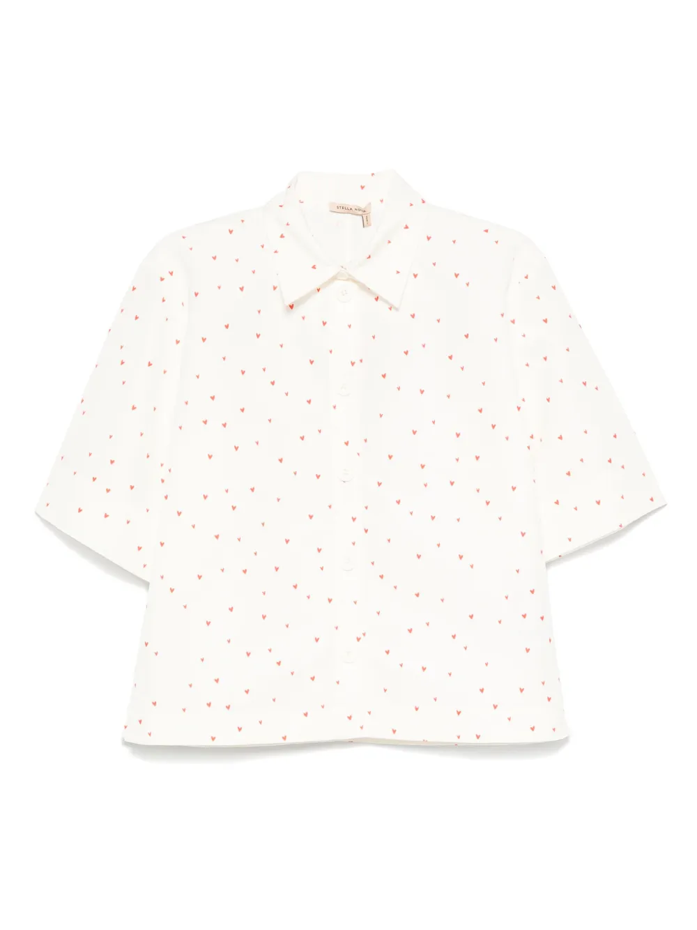 Stella Nova heart-print shirt | blanco | Image 1