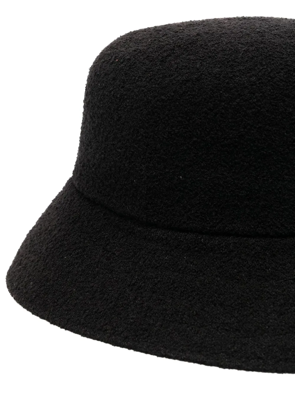 Kangol Vissershoed met geborduurd logo Zwart