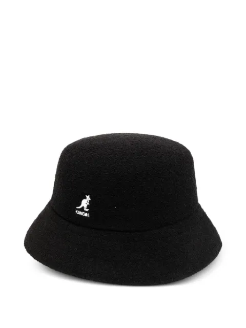 Kangol logo-embroidered bucket hat